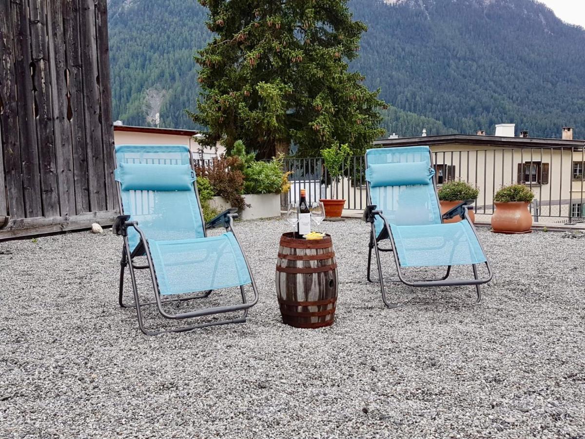 Chasa Nogler - Ferienwohnung Ramosch Exteriér fotografie