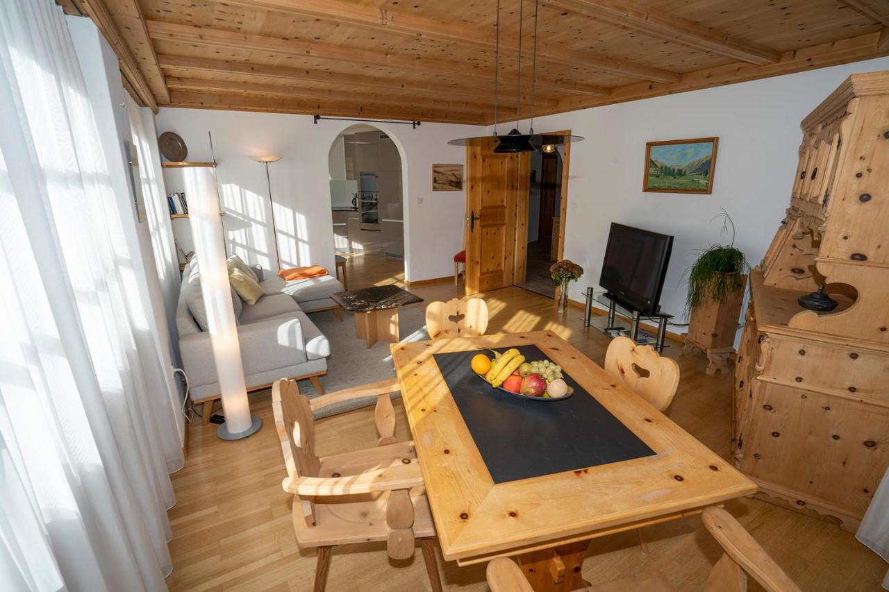 Chasa Nogler - Ferienwohnung Ramosch Exteriér fotografie