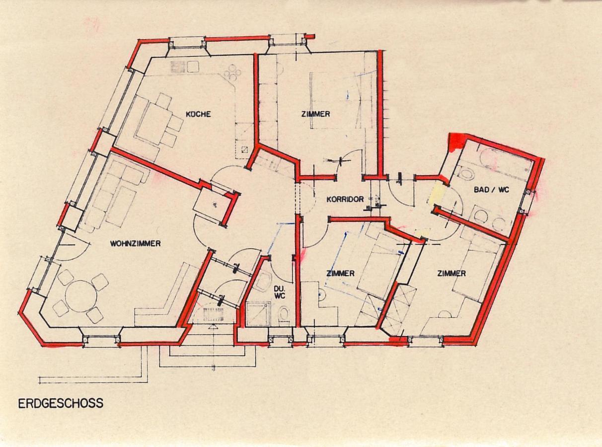 Chasa Nogler - Ferienwohnung Ramosch Exteriér fotografie